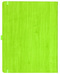 Notizbuch Style Large im Format 19x25cm, Inhalt kariert, Einband Woody in der Farbe Lime