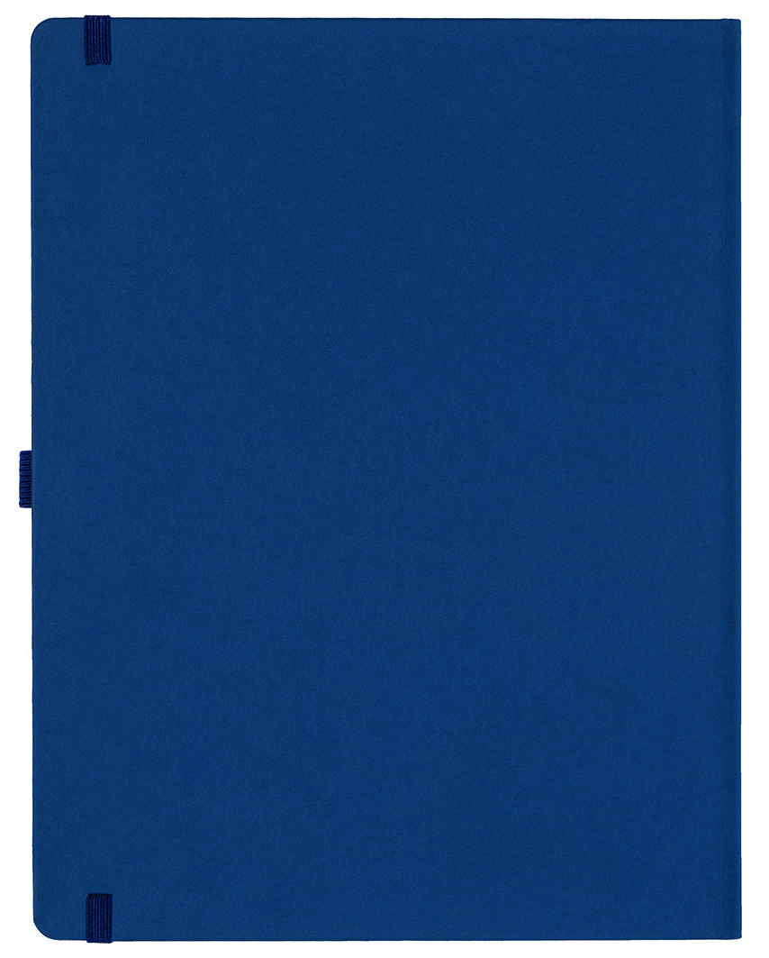 Notizbuch Style Large im Format 19x25cm, Inhalt liniert, Einband Fancy in der Farbe Royal Blue