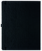 Notizbuch Style Large im Format 19x25cm, Inhalt liniert, Einband Slinky in der Farbe Black
