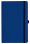 Notizbuch Style Medium im Format 13x21cm, Inhalt blanco, Einband Fancy in der Farbe Royal Blue
