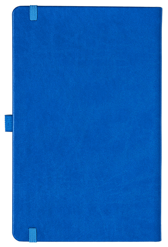 Notizbuch Style Medium im Format 13x21cm, Inhalt blanco, Einband Slinky in der Farbe Azure