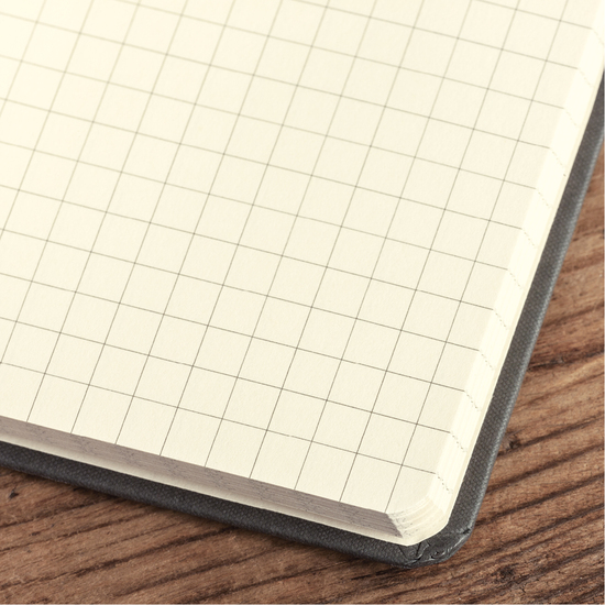 Notizbuch Style Medium im Format 13x21cm, Inhalt kariert, Einband Slinky in der Farbe Ultramarine