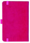 Notizbuch Style Small im Format 9x14cm, Inhalt blanco, Einband Slinky in der Farbe Pink