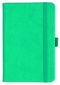 Notizbuch Style Small im Format 9x14cm, Inhalt blanco, Einband Slinky in der Farbe Turquoise