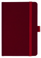 Notizbuch Style Small im Format 9x14cm, Inhalt liniert, Einband Fancy in der Farbe Ruby Red