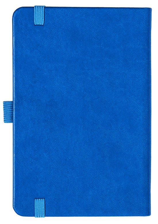 Notizbuch Style Small im Format 9x14cm, Inhalt liniert, Einband Slinky in der Farbe Azure