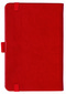 Notizbuch Style Small im Format 9x14cm, Inhalt liniert, Einband Slinky in der Farbe Scarlet