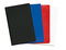 Taschenkalender "Status" im Format 9,5 x 16 cm, Kalendarium Grau/Blau, 32 Seiten gebunden + 16 Seiten ABC-Heft, eingesteckt in PVC-Hülle dunkelblau