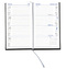 Taschenkalender "Klassik" im Format 8,7 x 15,3 cm, deutsches Kalendarium Grau/Blau mit Leseband, 128 Seiten Fadenheftung, Einband Magic rot