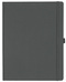 Notizbuch Style Large im Format 19x25cm, Inhalt liniert, Einband Fancy in der Farbe Graphite