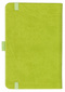 Notizbuch Style Small im Format 9x14cm, Inhalt kariert, Einband Slinky in der Farbe Lime