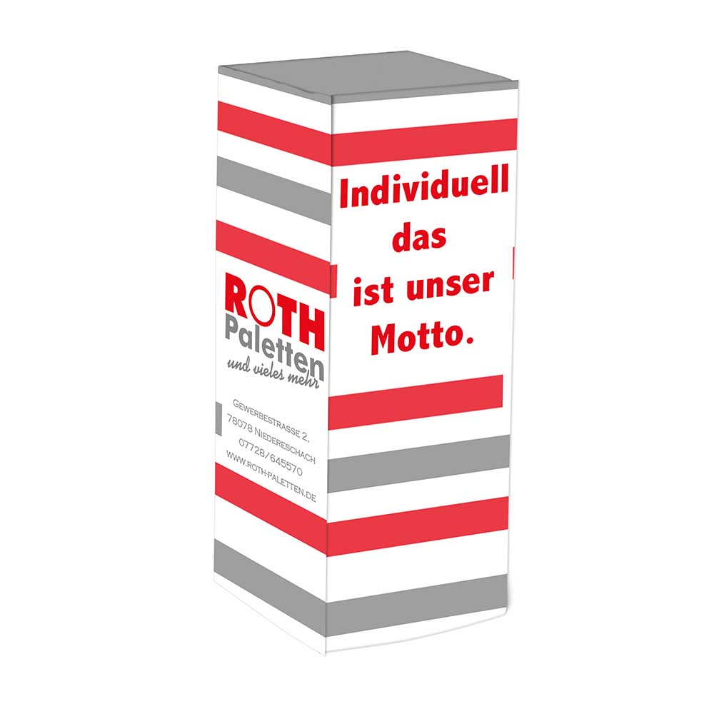 Handgefertigte Glasblume - gelb