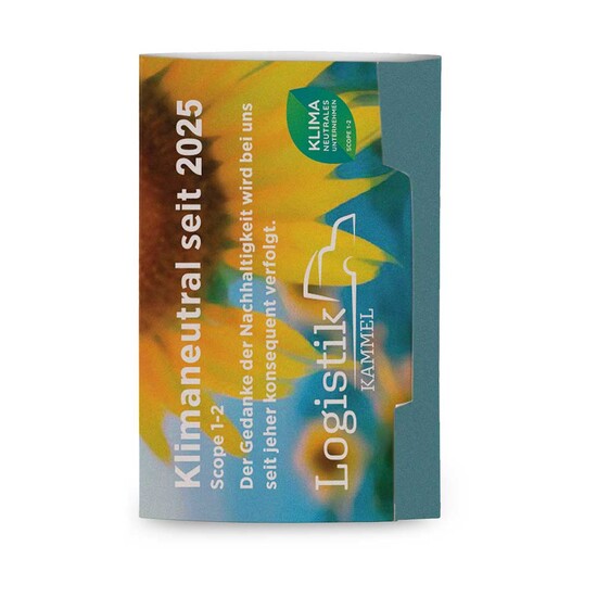 Flower-Card mit Samen - Schnittlauch