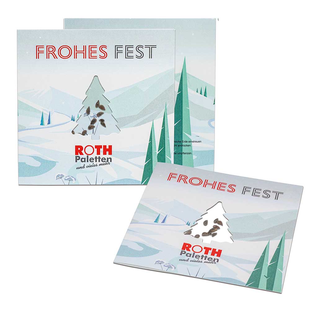 Samen-Karte Tannenbaum - Fichte