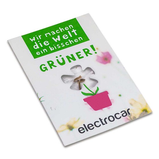 Samen-Karte-Mini Blume - Sonnenblume