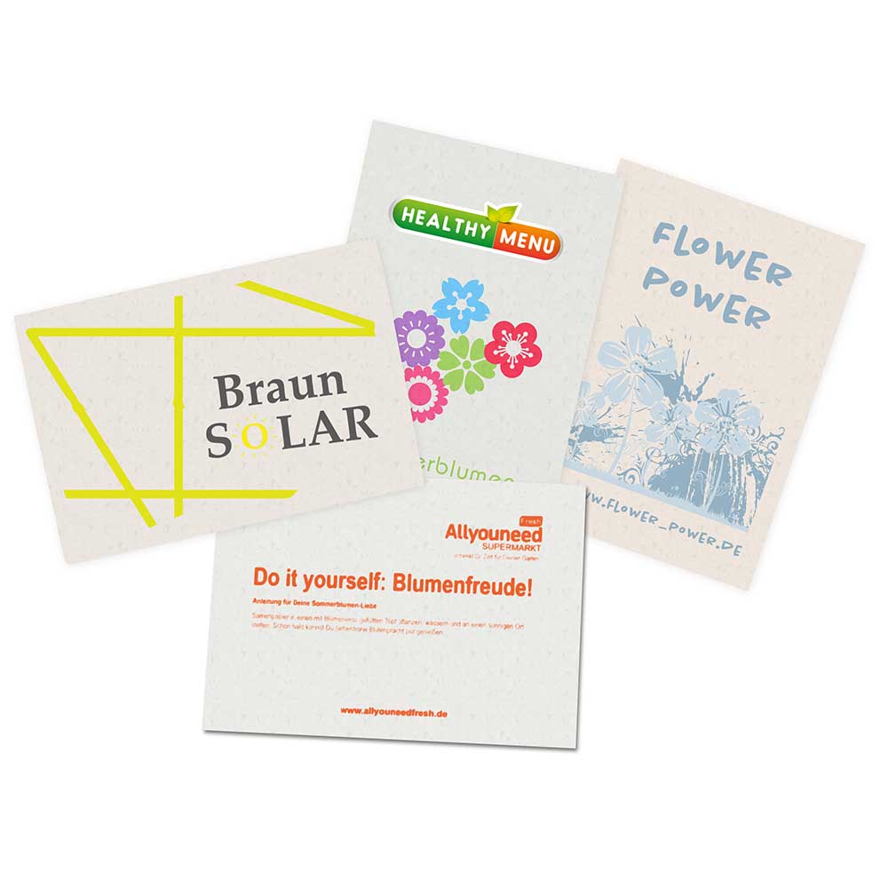 Samenpapier DIN A5 - Thymian, Druck 4/4-c