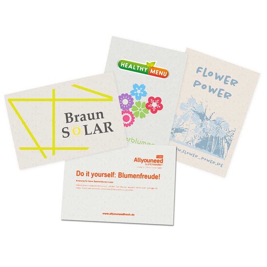 Samenpapier DIN A5 - Thymian, Druck 4/4-c