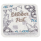 Samenpapier Bierdeckel - eckig, Druck 4/0-c