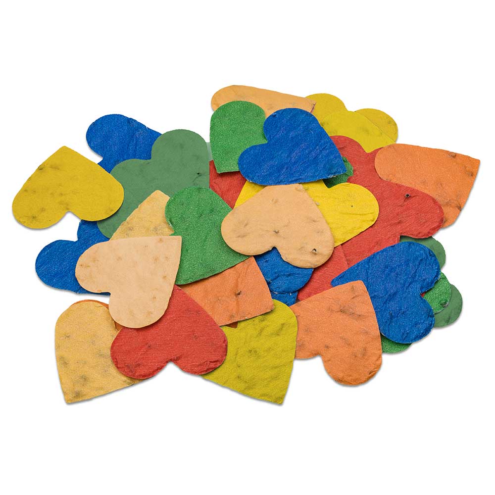 Samenpapier-Konfetti - Herz