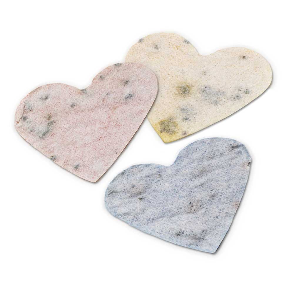 Samenpapier-Konfetti - Herz