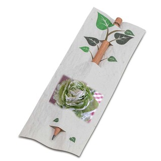 Bleistift im Samenpapieretui - Kopfsalat, Druck 4/0c, Lasergravur