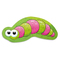 Samenpapier lustige Tierchen - Raupe Wanda