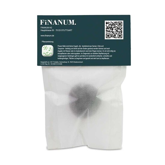 Flower-Balls im Pergamintütchen - 1 Stück