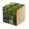 Pflanz-Holz Grande mit Samen - Gartenkresse, 1 Seite gelasert