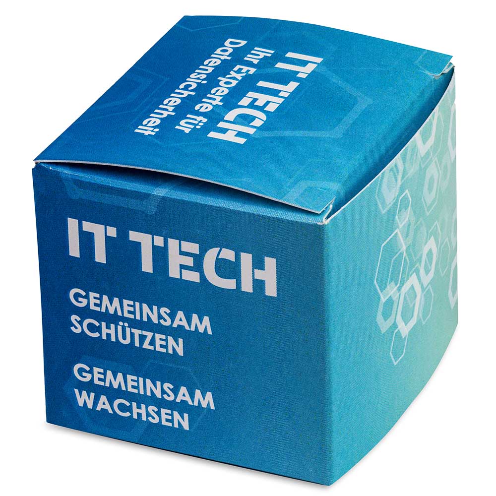 Pflanz-Holz Hexagon mit Samen - Schnittlauch, 1 Seite gelasert