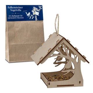 Vogelvilla - mit Lasergravur