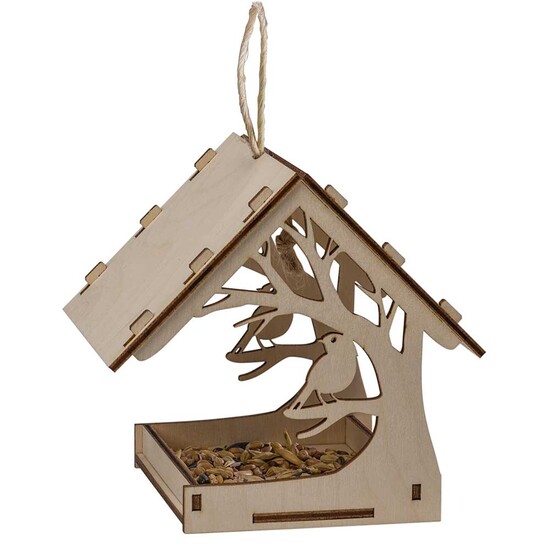 Vogelvilla - mit Lasergravur