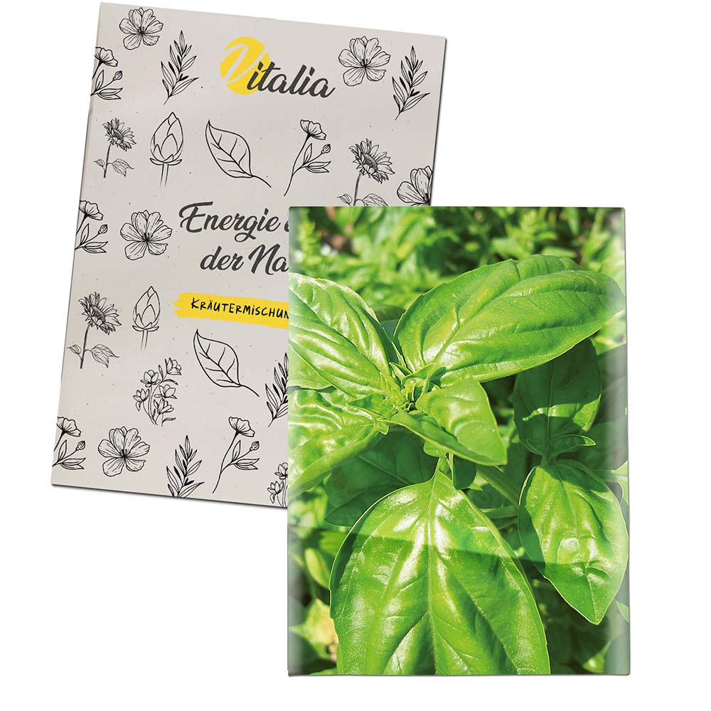 Samentütchen Mini - Recyclingpapier - Basilikum