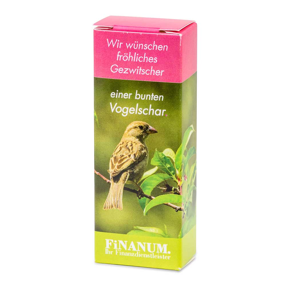 Vogelfutter-Box - mit Digitaldruck