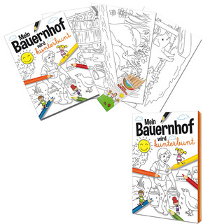 Malset A6 – Standard - Bauernhof - ohne Druck