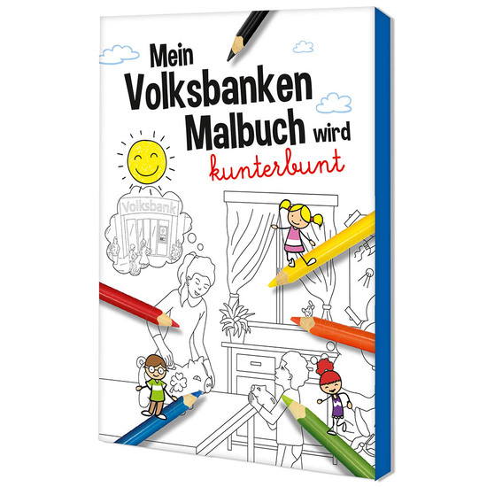 Malset A6 – Standard - Volksbanken - Tampondruck 1-c