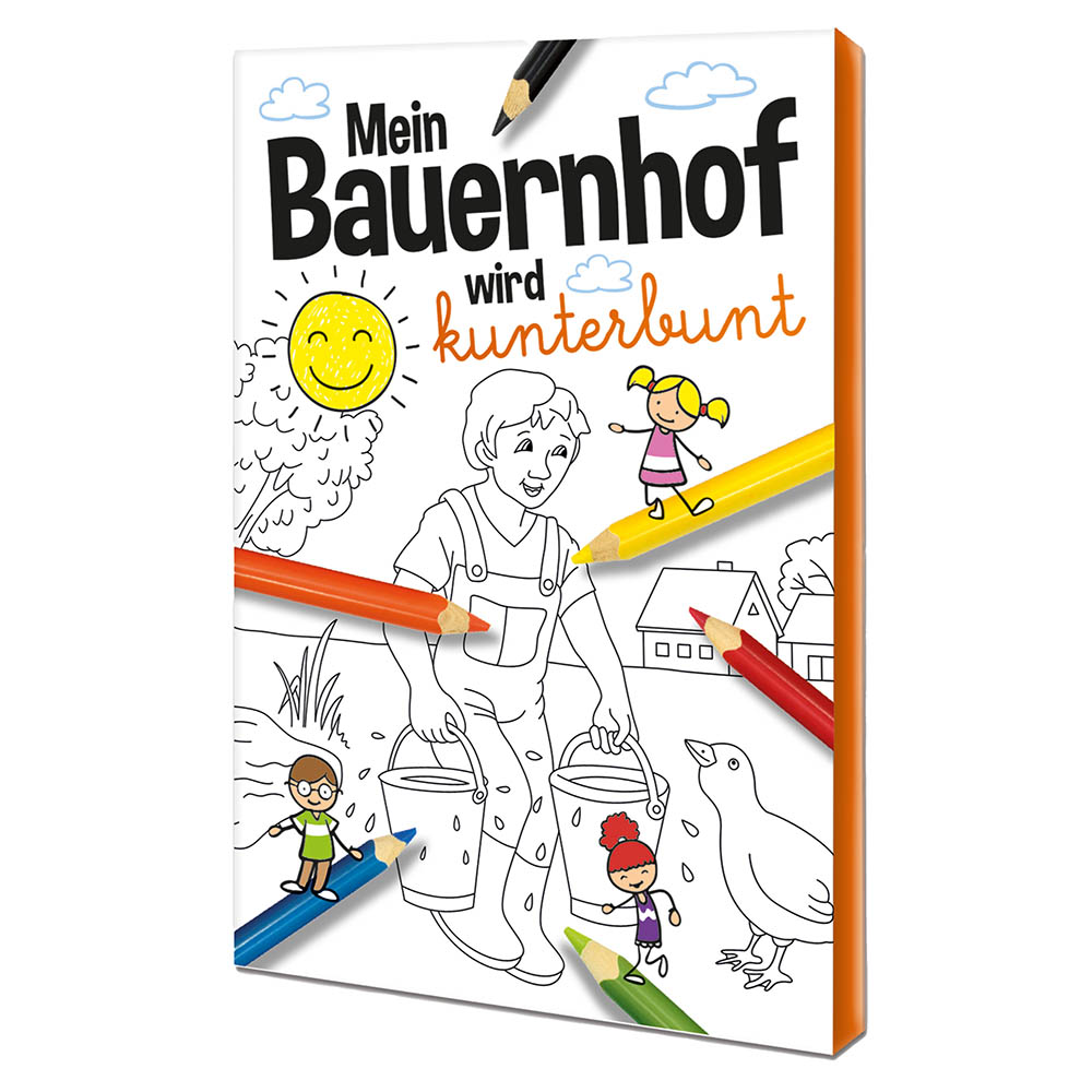 Malset A6 – Standard - Bauernhof - Tampondruck 1-c