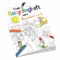 Malbuch / Mal-Set A6 - Recycling - Malset mit 1-c Logoeindruck