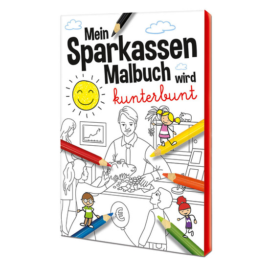 Malset A6 – Standard - Sparkassen - Tampondruck 2-c