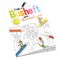 Malbuch / Mal-Set A6 - Bus - Malset mit 2-c Logoeindruck