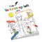 Malbuch / Mal-Set A6 - Verkehr - Malbuch mit 1-c Logoeindruck