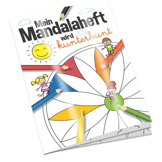 Malbuch / Mal-Set A5 - Mandala