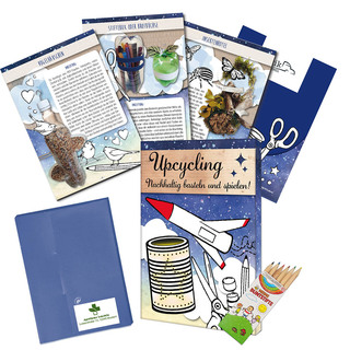 Upcycling-Set – Standard - Alltagsgegenstände - Tampondruck 1-c