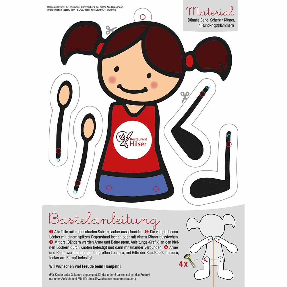 Hampel-Mädchen A4