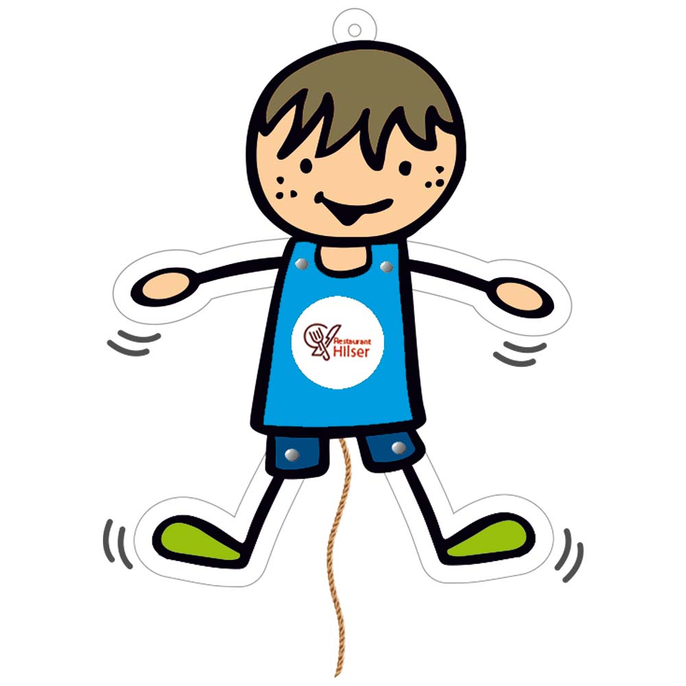 Hampelfiguren-Bastelset A4 - in individuellem Briefumschlag