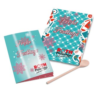 Rezeptbuch-Set "Weihnachten" - Set - individuell - Digitaldruck 4/0-c