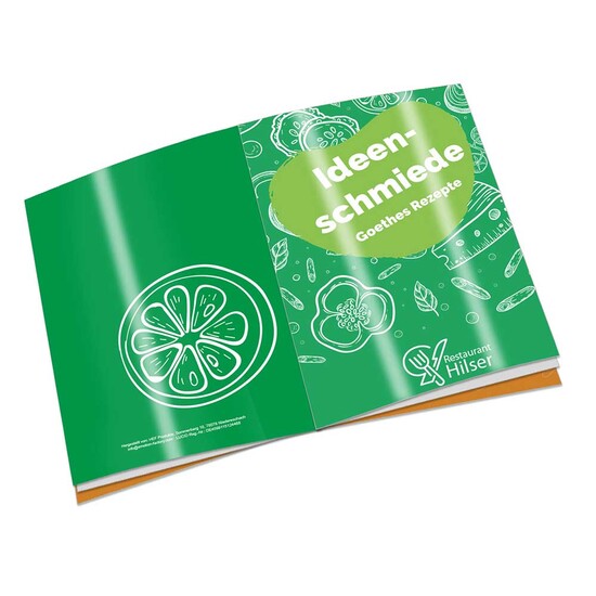 Rezeptbuch-Set "Auf Goethes Spuren" - Rezeptbuch - individuell - Digitaldruck 4/0-c
