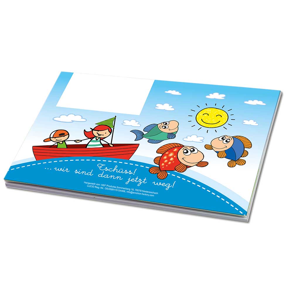 Wissen-Set „Das Flüsseheft“ - Set - mit 1-c Logoeindruck