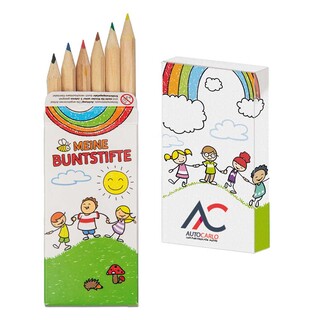 Buntstiftbox - Standard mit 2-c Logoeindruck