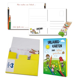 Postkarten-Set - Standard mit 1-c Logoeindruck