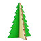 Steckfiguren-Karte Filz - Baum 4/4-c